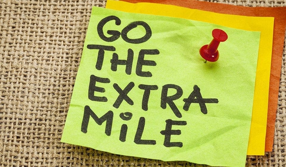 Note paper with message