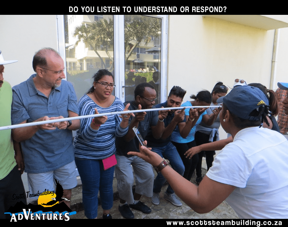 Scott’s Teambuilding discuss the importance of listening skills